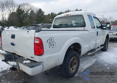 2011 Ford F-250 Xl из США, поврежденный, VIN 1FT7X2B66BEB20382